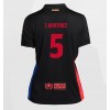 Damen Fußballbekleidung Barcelona Inigo Martinez #5 Auswärtstrikot 2024-25 Kurzarm